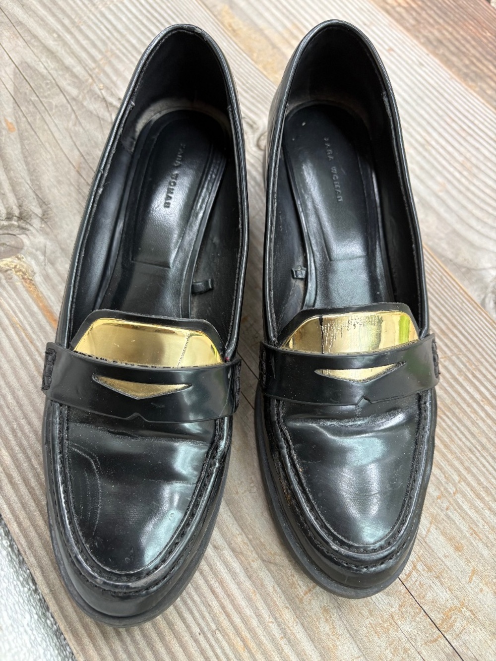 Zara loafers